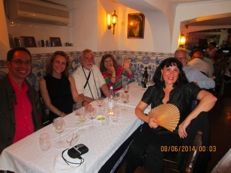 Tribute to Pascal Vernus - Dimitri, Patrizia, P. Vernus, Helena, Francisco and Victoria.